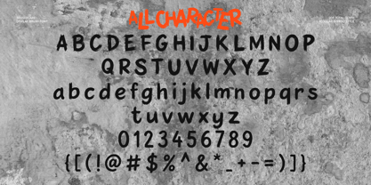 IT Brushflare Font Poster 4