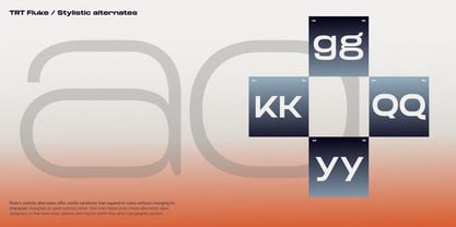 TRT Fluke Font Poster 5