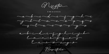 Ningetan Font Poster 11
