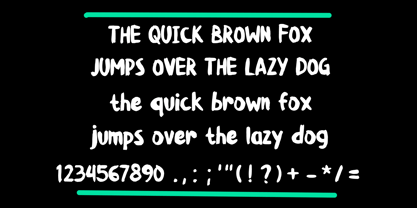 Revolt Brush Font Poster 5