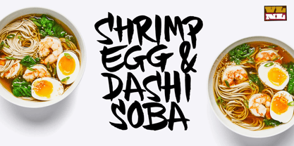 VLNL Soba Font Poster 11