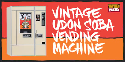 VLNL Soba Font Poster 6