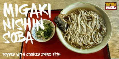 VLNL Soba Font Poster 7