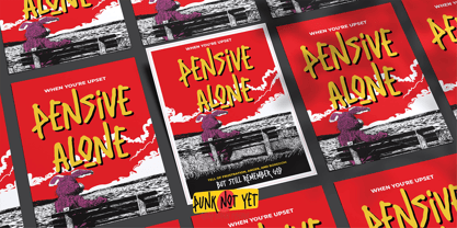 Punk Not Yet Font Poster 5
