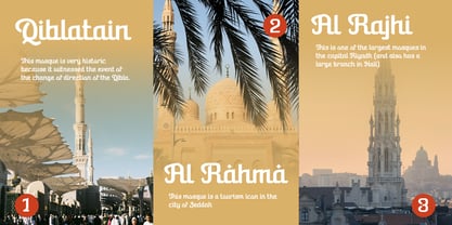 Ramangan Font Poster 5