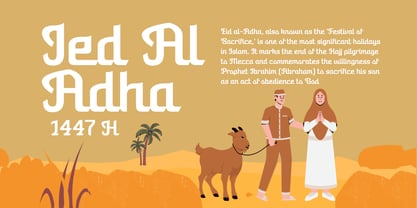 Ramangan Font Poster 6