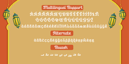 Ramangan Font Poster 8