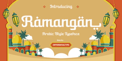 Ramangan Font Poster 1