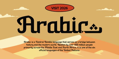 Ramangan Font Poster 3
