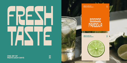 Bigose Font Poster 4