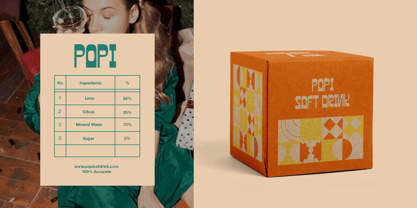 Bigose Font Poster 3