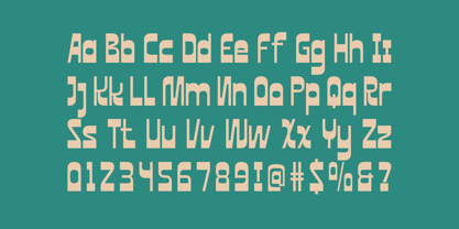 Bigose Font Poster 9