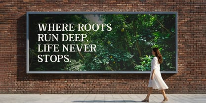 Jenbior Font Poster 5
