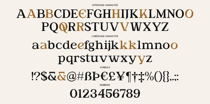 Jenbior Font Poster 12
