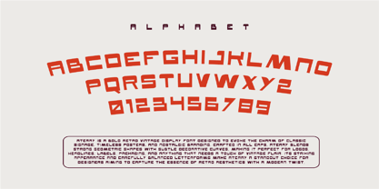 Ateray Font Poster 2