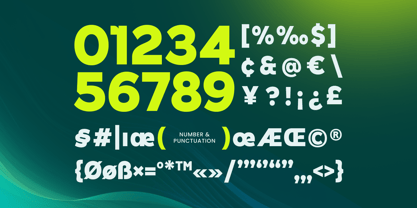 Akren Font Poster 11