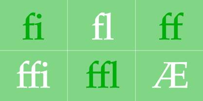 Palatino Font Poster 6