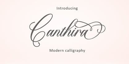 Chanthira Font Poster 1