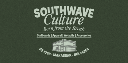 Eloura Blend Font Poster 5