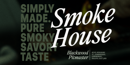 Eloura Blend Font Poster 6