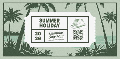 Eloura Blend Font Poster 3