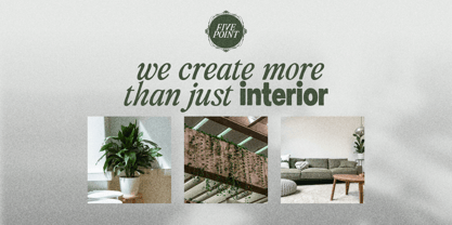 Eloura Blend Font Poster 8