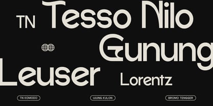 DV Esmore Font Poster 2