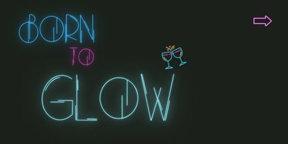 Neonrift Font Poster 4