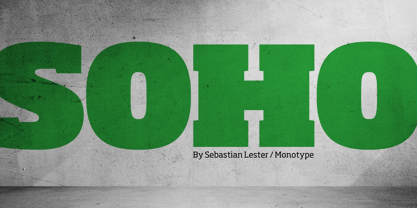 Soho Font Poster 1