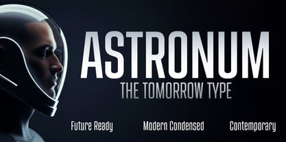 Astronum Font Poster 1