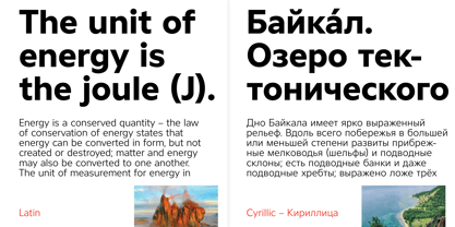 Atwic Cyrillic Font Poster 4