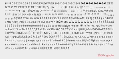 Atwic Cyrillic Font Poster 13