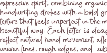 Bachelor Notes Font Poster 9