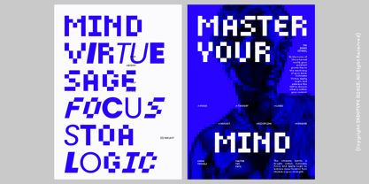 IT Gridbit Font Poster 3