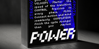 IT Gridbit Font Poster 7