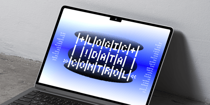 IT Gridbit Font Poster 9