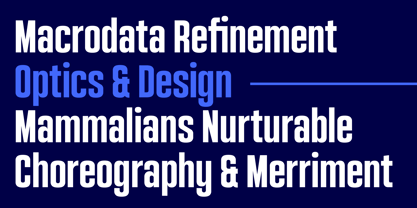 HD Corbit Font Poster 5