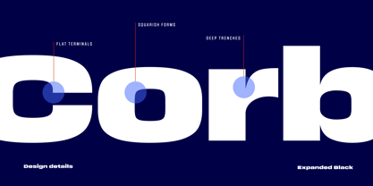 HD Corbit Font Poster 8