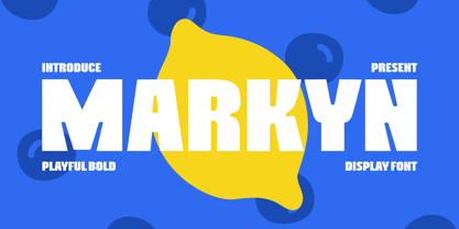 Markyn Font Poster 1
