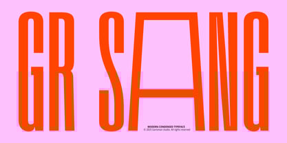 GR Sang Font Poster 1