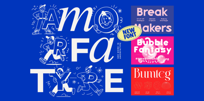 Bloomin Gflow Font Poster 10