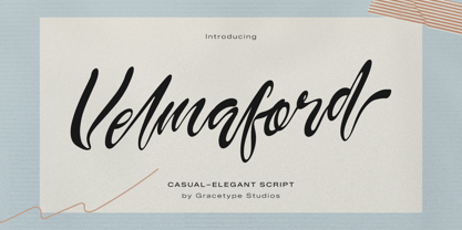 Velmaford Font Poster 1