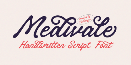 Medivale Font Poster 1