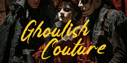 Hunger Bloods Font Poster 8