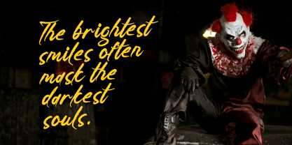 Hunger Bloods Font Poster 9