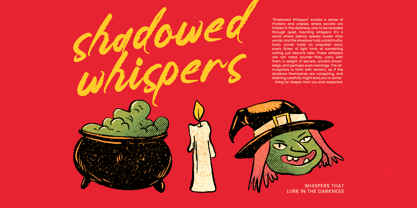 Hunger Bloods Font Poster 4