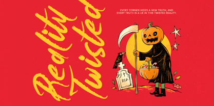 Hunger Bloods Font Poster 6