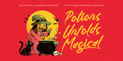 Hunger Bloods Font Poster 11