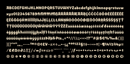 Bukbon Font Poster 10