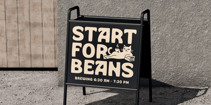 Bukbon Font Poster 5